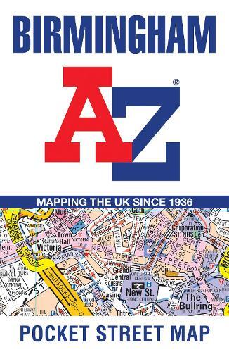 Birmingham A-Z Pocket Street Map (Map)