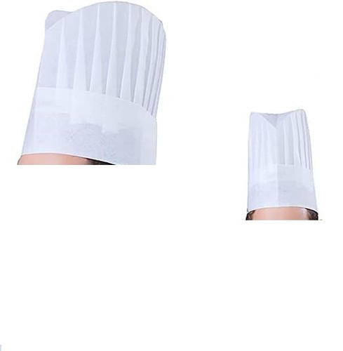 LEEQ Toque de Cuisinier - 3 PCS Chapeau de Chef, Cuisine Calot Cuisine Réglable Restauration Filet À Cheveux Réutilisable Mesh Restaurant Bonnet, Noir