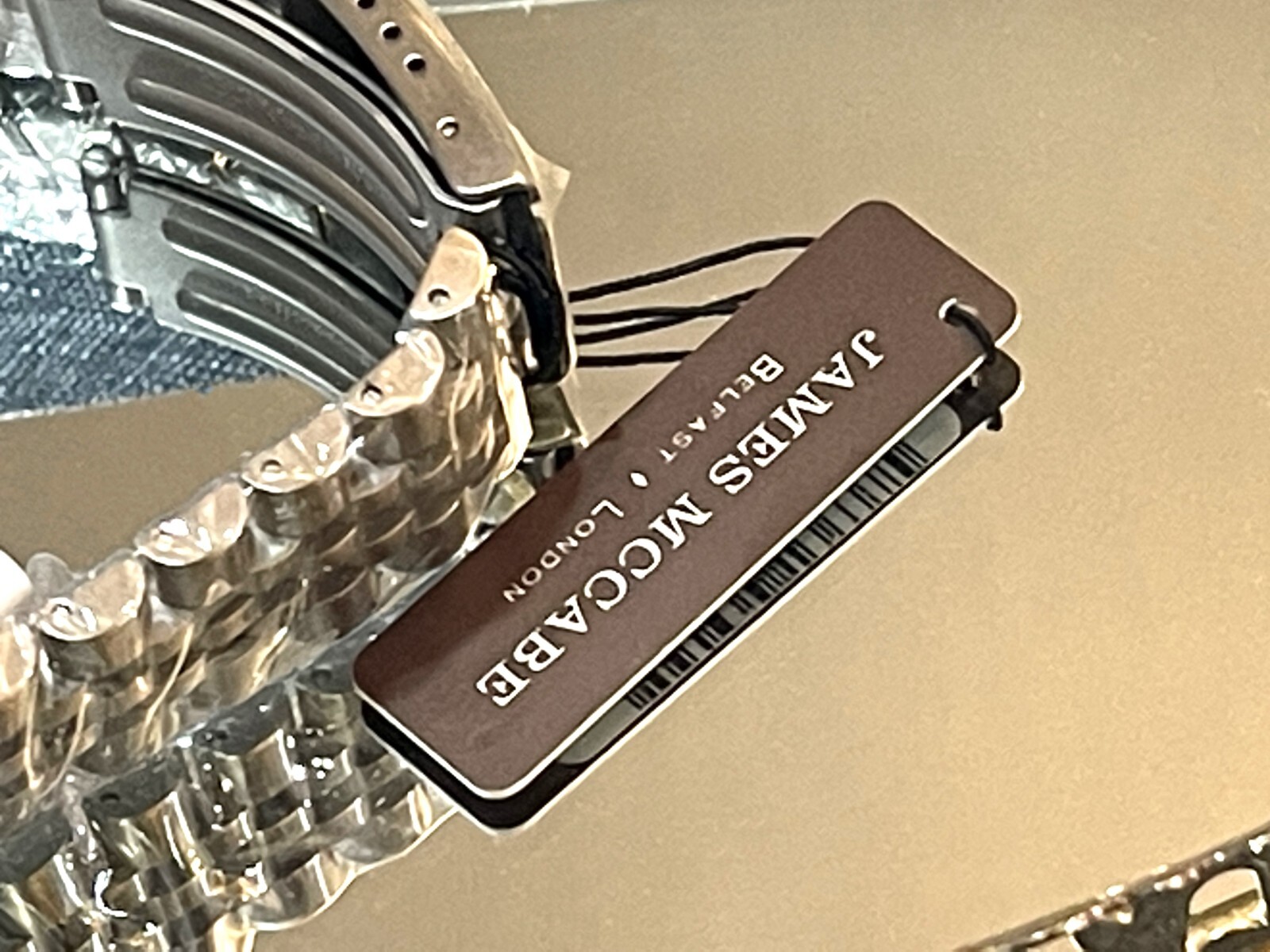 NIB With Pamphlet James McCabe Legacy Diver Mechanical Automatic Blue Face Watch eBay