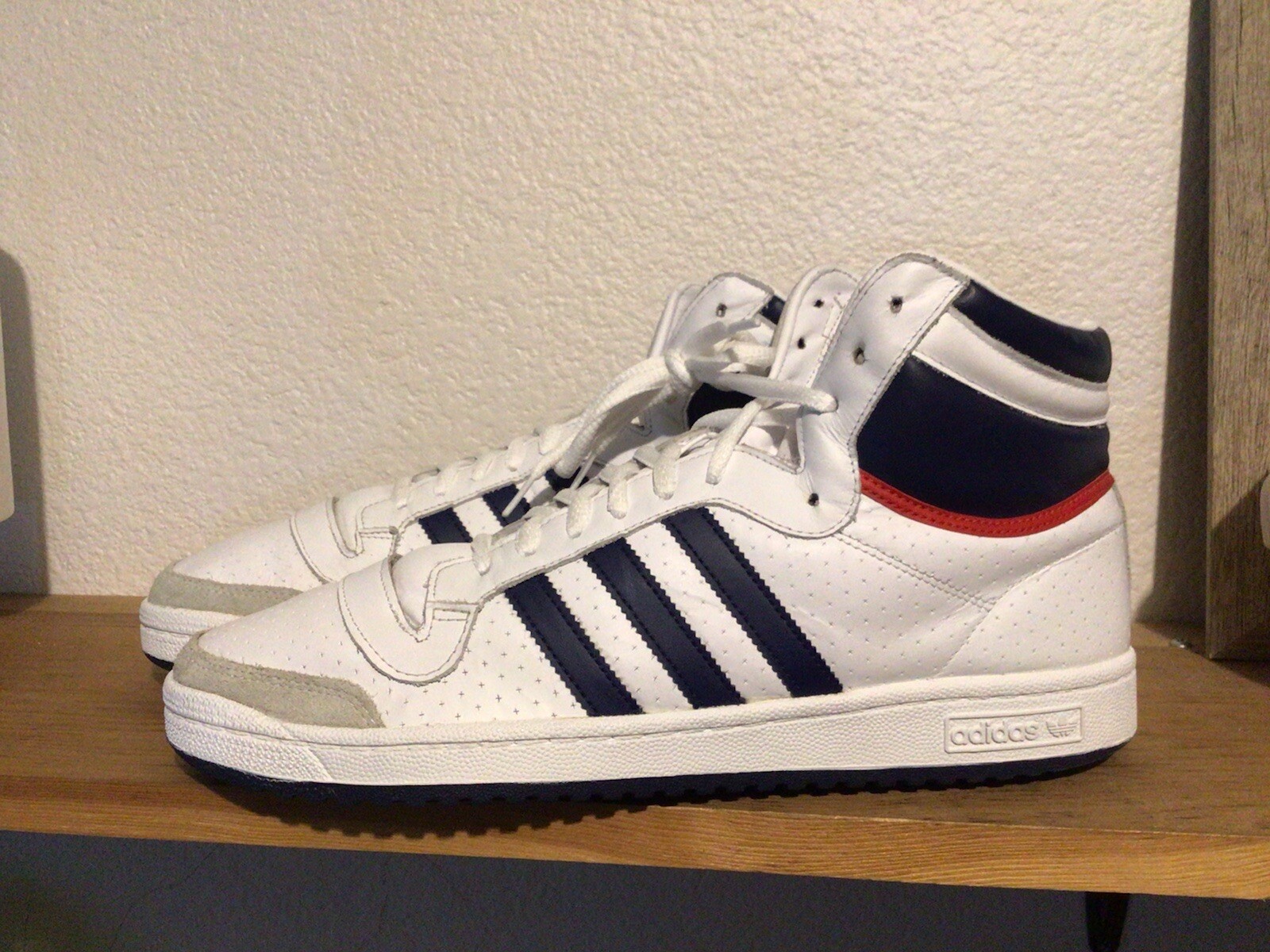 adidas top ten hi white