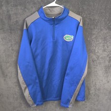 Fanatic Florida Gators Performance Sweater Men's XL Long Sleeve Fleece Lined