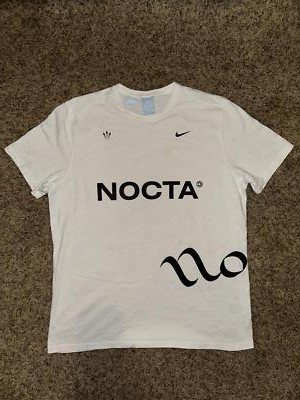 Nike NOCTA Men's Basketball White T-shirt | eBay
