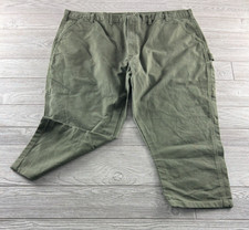 Carhartt Pants Men Green Straight B159 Loose Original Fit canvas size unknown
