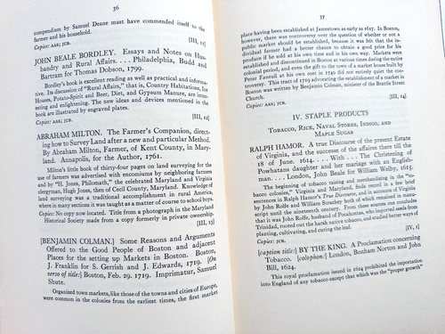 The Coloniala Scene 1602-1800, American Antiquarian Society Exhibit Catalog 1950 - Picture 9 of 14
