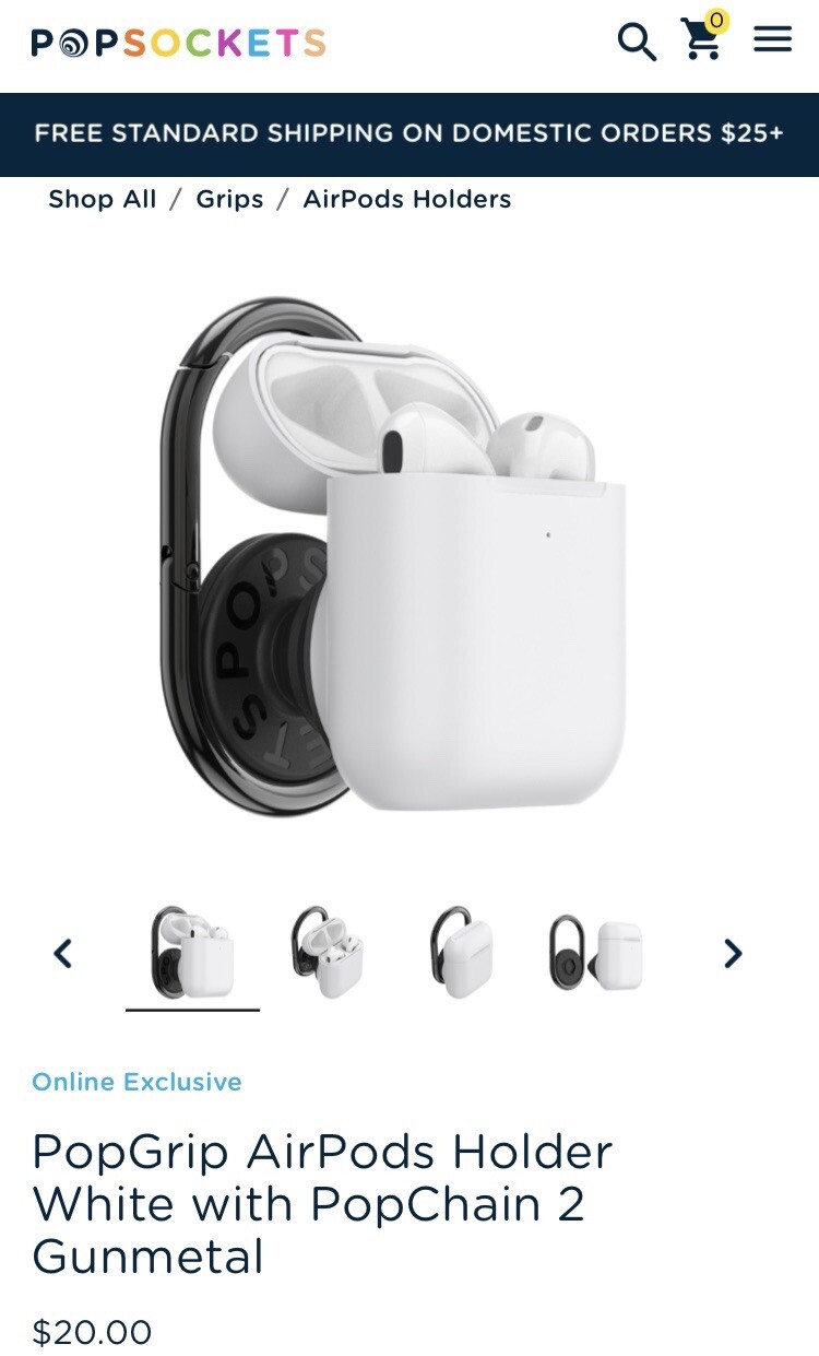 AirPod Holder/Popsocket/Keychain, New-image