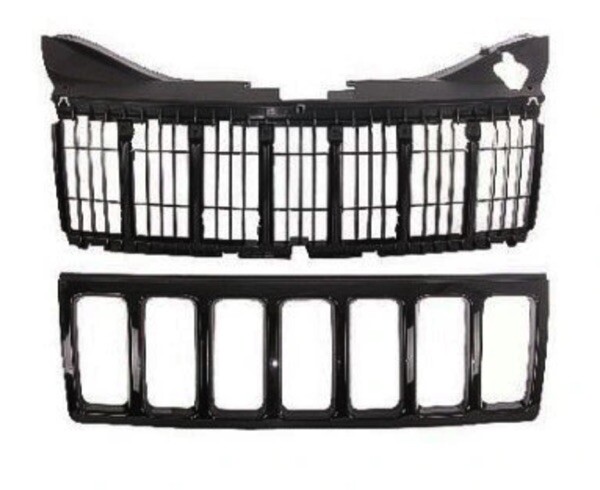 Radiator Grill Front Grill Jeep Grand Cherokee WH 2008-2009 Black
