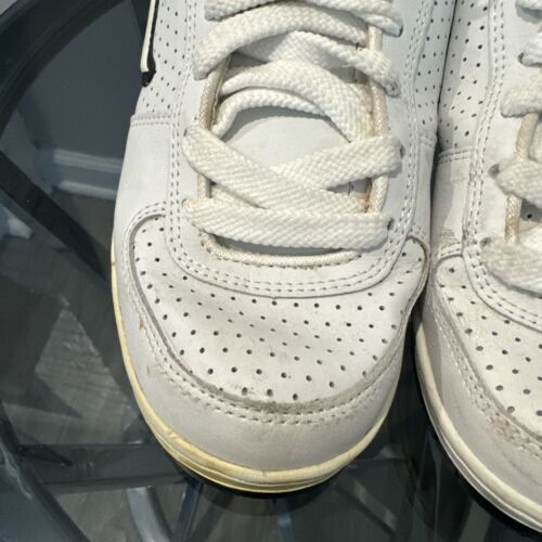 Vintage Adio Skate Shoe Rare Grail Y2K Grunge White Leather Men’s Size 7 Skater - Picture 5 of 17