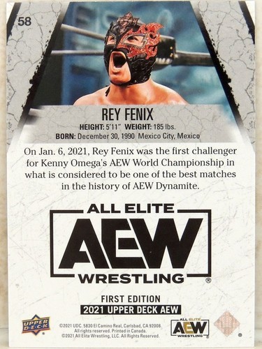 AEW UPPER DECK 2021 PARALLEL WRESTLING CARDS WWE PYRO MAIN FEATURES GOLD RAINBOW - Bild 19 von 67