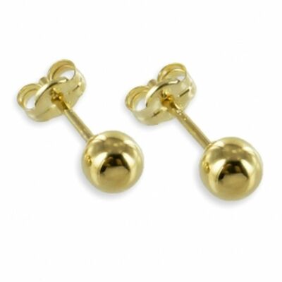 333 Gold Ohrstecker  Kugel PAAR oder EINZEL  2,0 - 7,0 mm neu 8 kt.
