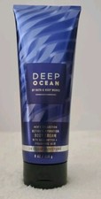 Bath  Body Works Deep Ocean Men's Collection Body Cream 24 Hour Moisture New