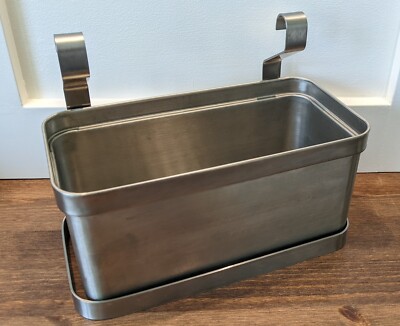 専用 IKEA GRUNDTAL IKEA Grundtal Hanging Stainless Steel Cutlery Utensil Holder