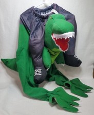Spirit Halloween Ride a T-Rex Costume Child One Size Dinosaur OSFM Green Dino