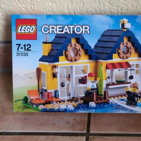 LEGO 31035 Creator Beach Hut Building Kit 286 Pcs Playset Toy Retired Set