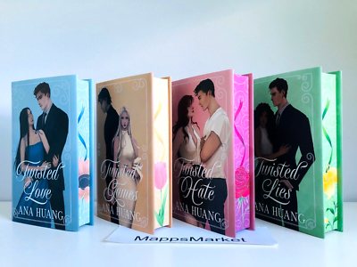 SIGNED Twisted Series Books 1-4 by Ana Huang FAIRYLOOT EXCLUSIVE