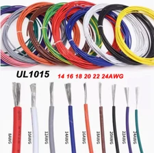 UL1015 Strand Cable Single Wire Wire 0.2~2.5mm² Single Wire Flexible Audio/Video