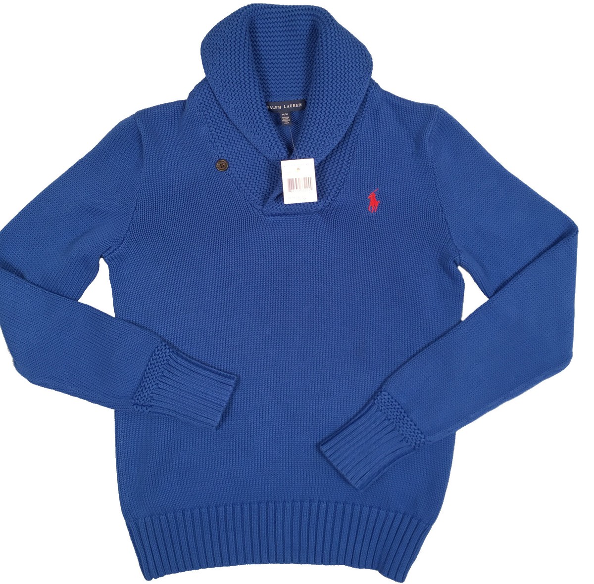NEW Polo Ralph Lauren Womens Shawl Collar Sweater! 5 Colors Black
