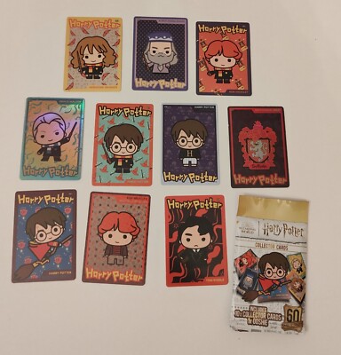 Harry Potter Collector Cards X10 Wizarding World