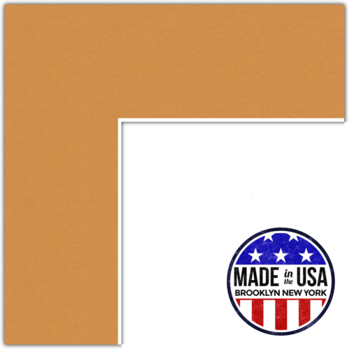 ArtToFrames Custom Yellow Amber Picture Photo Frame Mat Matting Board LG - Picture 1 of 157