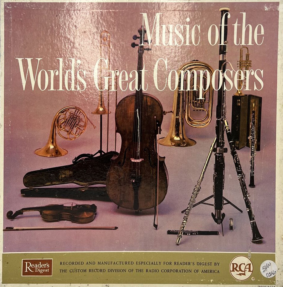 Music Of The World's Great Composers - 12 LP Box Set - RCA Records