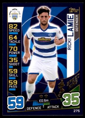 Match Attax 2016-2017 SCHOTTISCH Rickie Lamie Greenock Morton Speed King Nr. 275