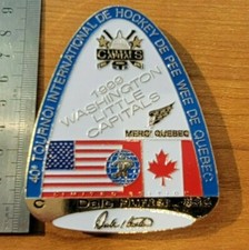 Pin Back 40e Tournoie Pee WEE of Quebec - Dale Hunter #32  183/300 