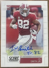 2019 Score Rookie Autographs #359 Irv Smith Jr. Alabama Minnesota Vikings 