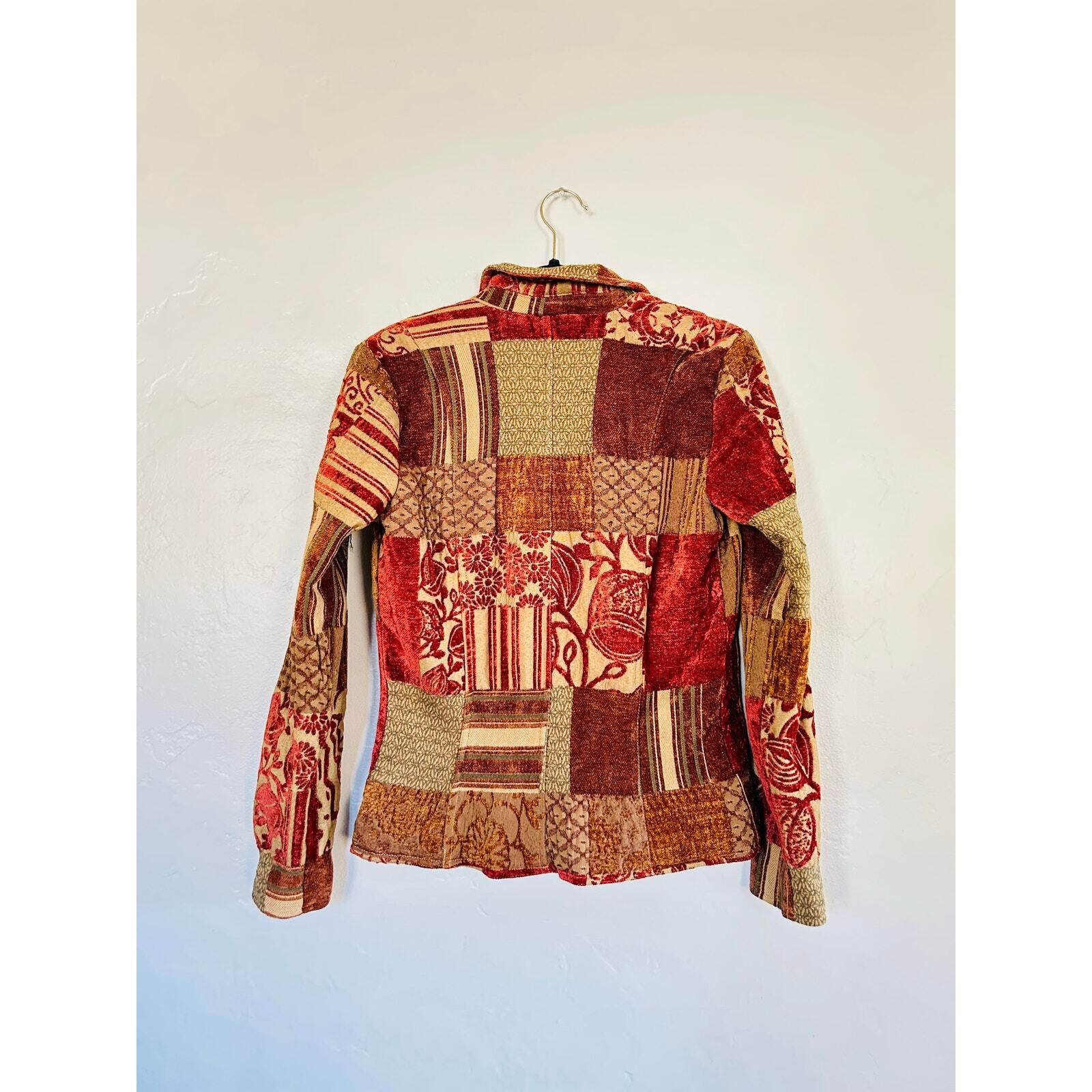 Vintage Patchwork Blazer - image 3