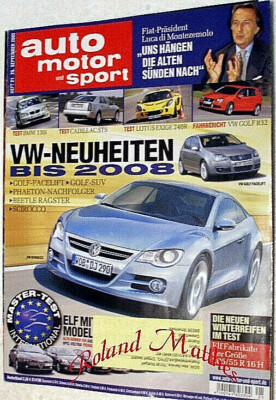 AMS 21-05+VW GOLF R32+BMW 130i+LOTUS EXIGE R 240+SEAT LEON FSI+CADILLAC STS 4.6