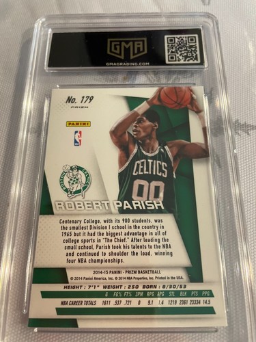 ROBERT PARISH CELTICS 2014 PRIZM BLAU GRÜN MOSAIK PRIZM # 179 BEWERTET 10 L@@K - Bild 2 von 2