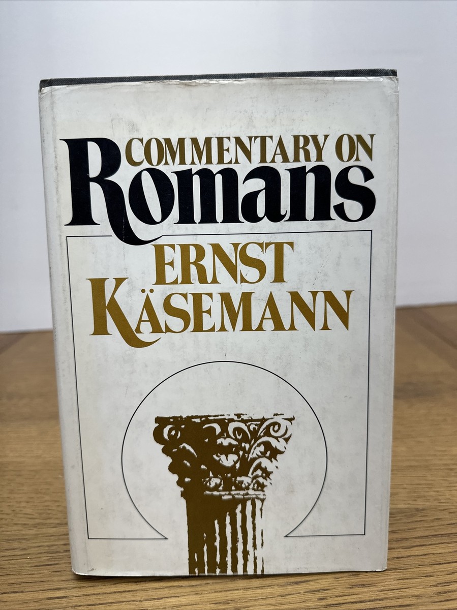 Commentary on Romans by Ernst Kasemann Vintage 1980 Hardcover Dust