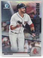 2020 Bowman Chrome Hidden Finds JD Martinez #HF-JDM