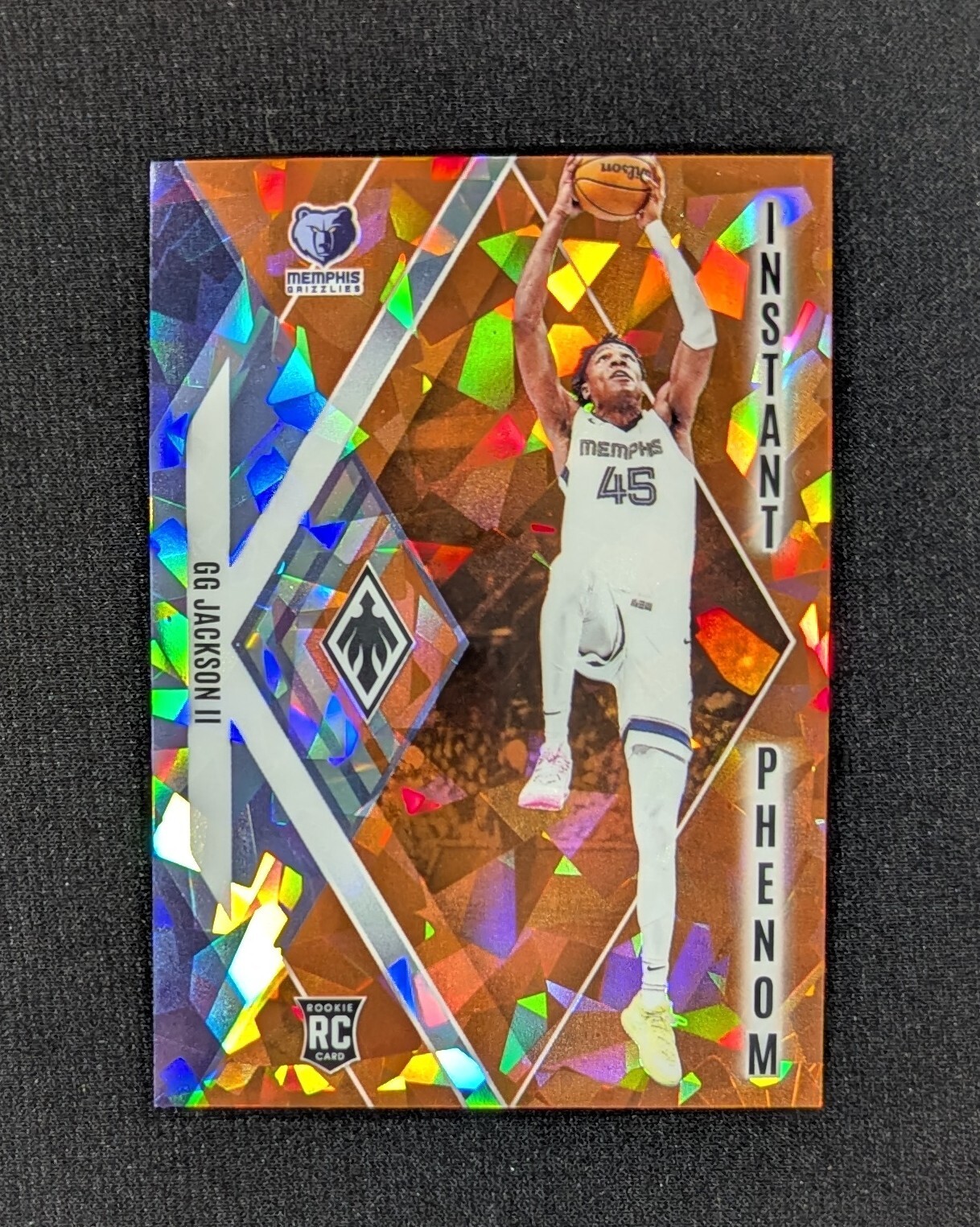 2023-24 Panini Phoenix Instant Phenom Orange Ice /249 GG Jackson II #1 Rookie RC