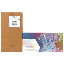 Pokemon TCG Prismatic Evolutions SUPER PREMIUM COLLECTION BOX CASE Sealed 4 Box