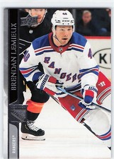 2020-21 Upper Deck #376 Brendan Lemieux French New York Rangers