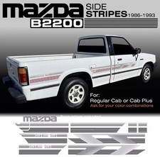 MAZDA B2200  STRIPES GRAPHICS DECALS