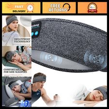 Wireless Sleep Headphones, Bluetooth Sports Headband with Ultra-Thin HD Speakers