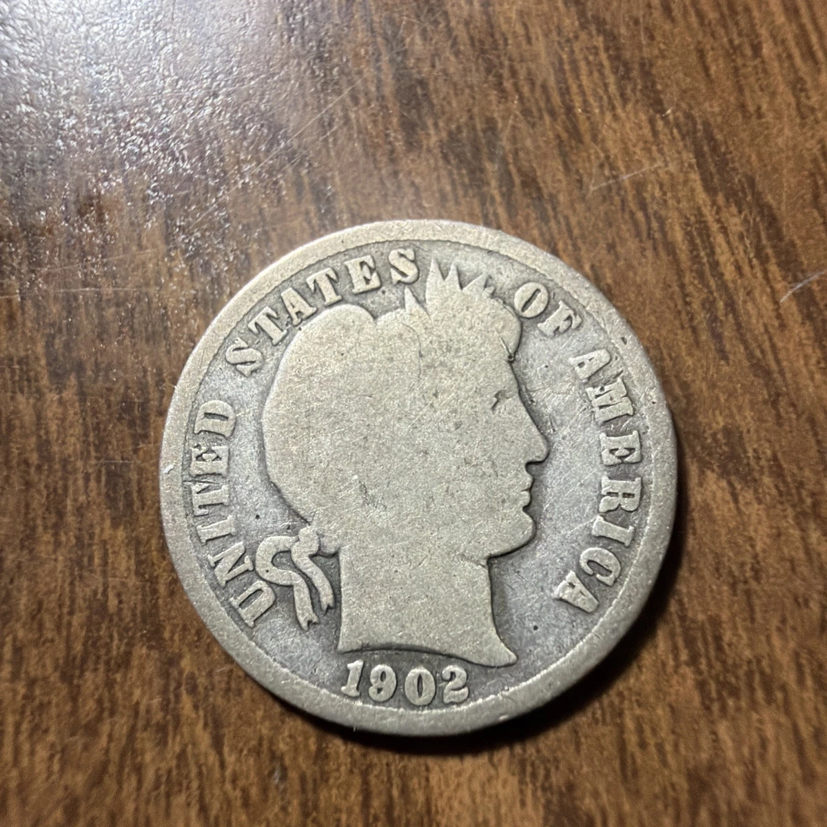 25+ 1902 Year Silver Barber Dimes (1892-1916) for sale | Updated