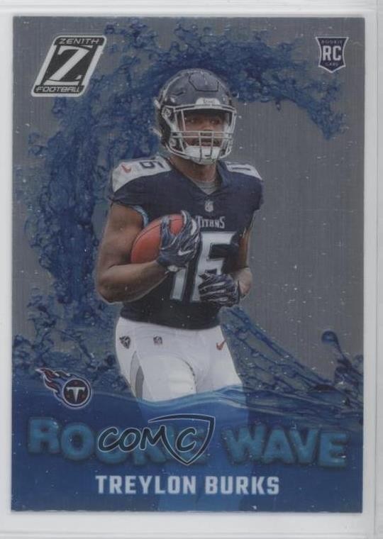 2022 Panini Zenith Rookie Wave Treylon Burks #RW-TB RC p8v