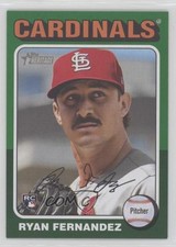 2024 Topps Heritage High Number SP Green Border Ryan Fernandez #702 b4d