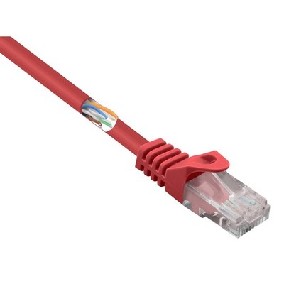 Renkforce RF-5043990 Cat Cable Network 5e U/UTP 0.15M Red with Wire
