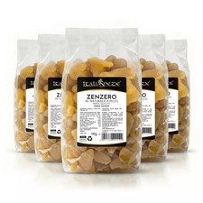 Zenzero Disidratato Senza Zucchero cristallizzato a Pezzi 100% Naturale - Prima