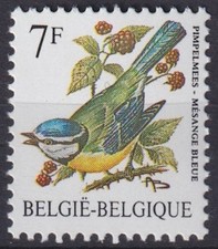 Belgium 1987 Fauna, Birds, Buzin MNH**