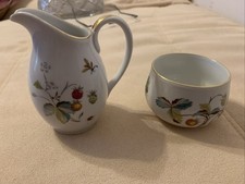 Royal Worcester  Jug And Sugar Bowl