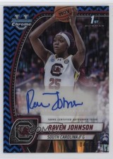 2024 Bowman U Chrome Black & Blue Stealth Refractor /100 Raven Johnson #60 Auto