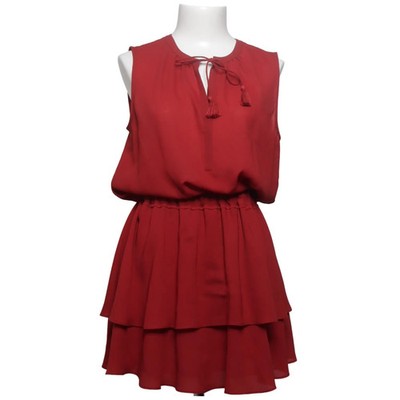 Scotch & Soda, Kleid, Größe: S, Rot, Polyester, Einfarbig, Damen #mkY
