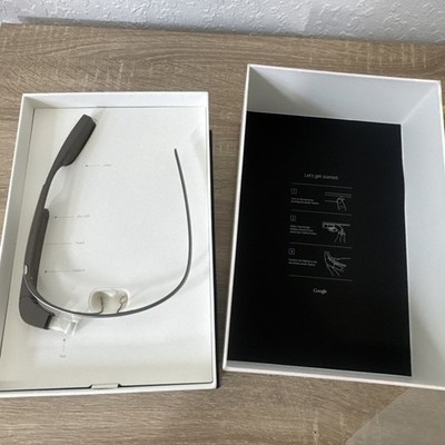 Google Glass Explorer Edition Shale + Shades Active | NEW Open Box | Xtra Acc