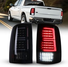 Led Tail Lights Assembly for 2009-2018 Dodge Ram 1500/2500/3500 w/Factory Hal...