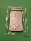 Statue of Freedom - 5 Troy Oz .999 Fine Silver Bar - Exquisite!