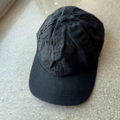 Bradley Mountain Made In USA Black Waxed Canvas Baseball Cap 6 Panel