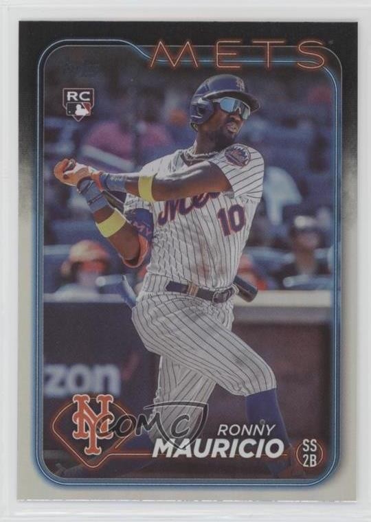 2024 Topps Series 1 Rainbow Foil Ronny Mauricio #224 Rookie RC